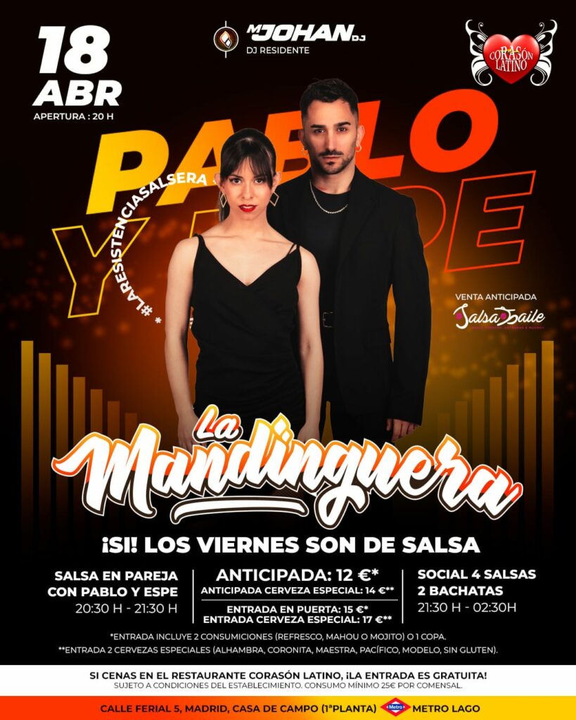 Evento la mandinguera 18-04